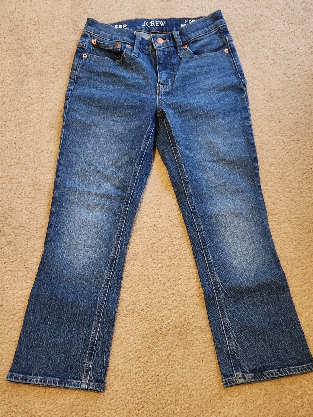 J Crew Demi Boot Crop Jean